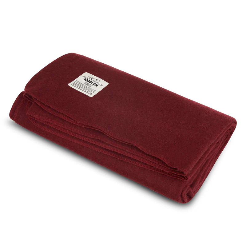 Load image into Gallery viewer, Wool Twin Sized Blanket - White Mountain Woolen
