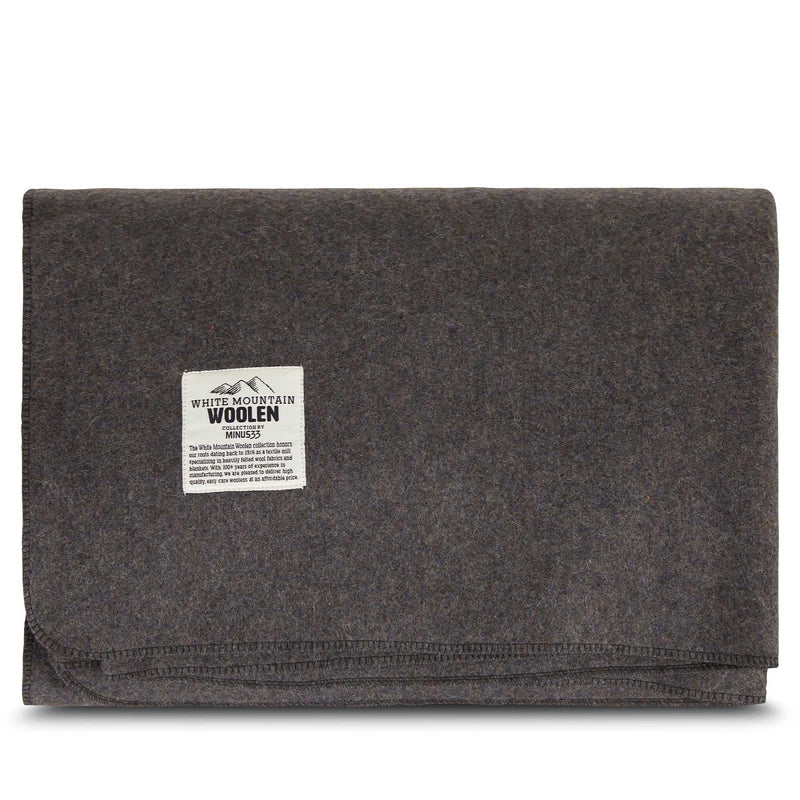 Load image into Gallery viewer, Wool Twin Sized Blanket - White Mountain Woolen
