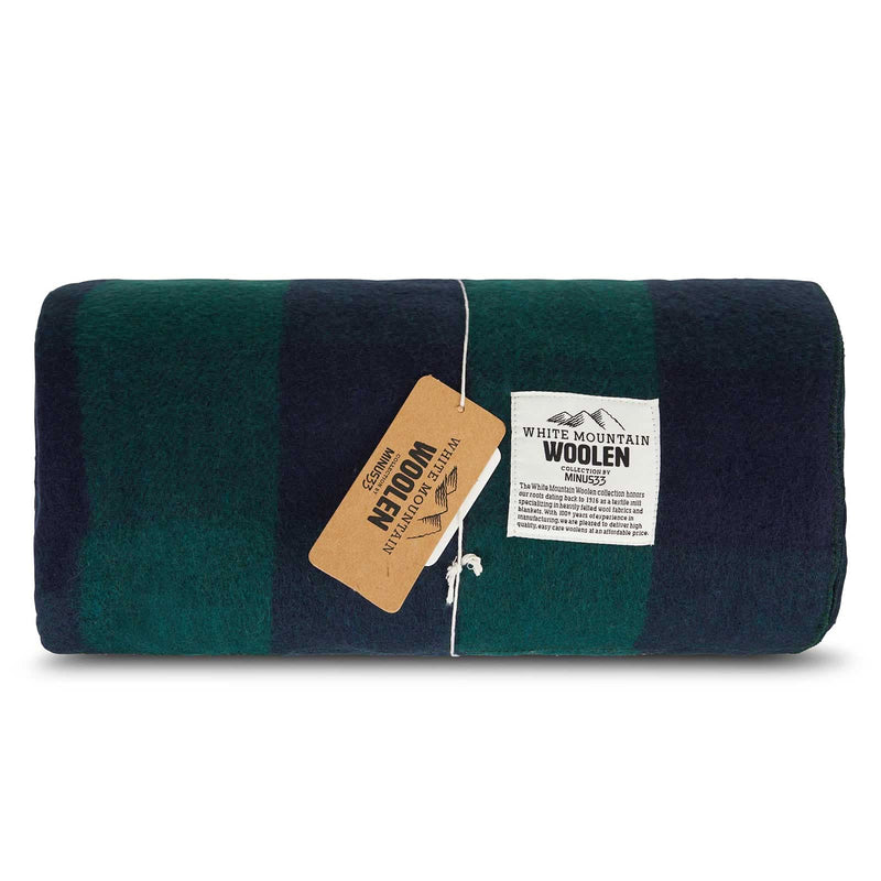 Load image into Gallery viewer, Wool Twin Sized Blanket - White Mountain Woolen
