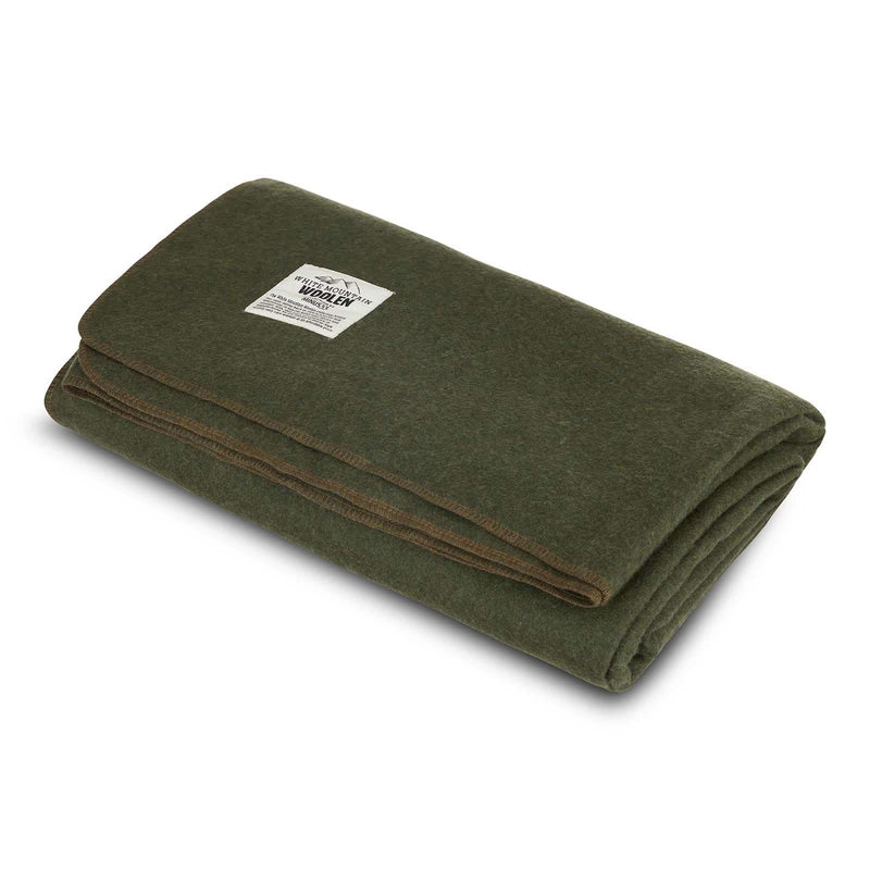 Load image into Gallery viewer, Wool Twin Sized Blanket - White Mountain Woolen
