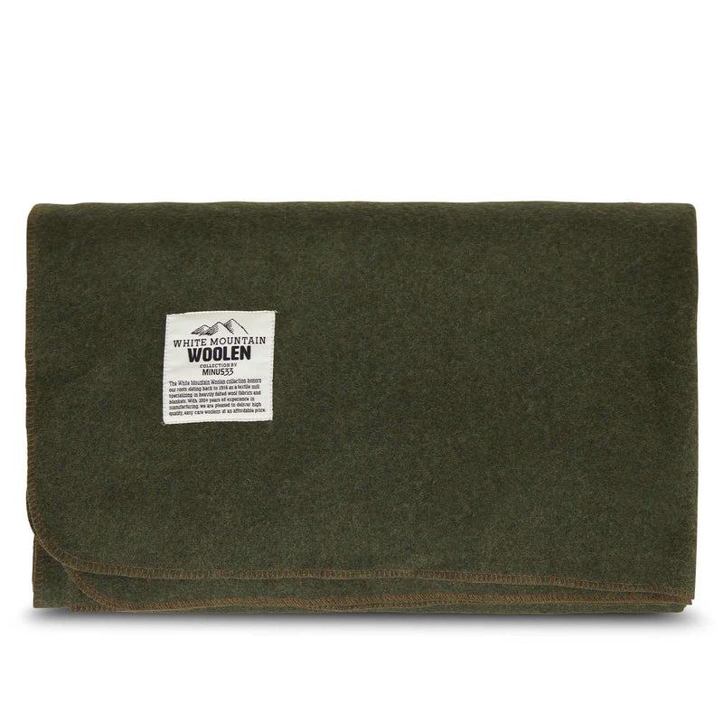Load image into Gallery viewer, Wool Twin Sized Blanket - White Mountain Woolen
