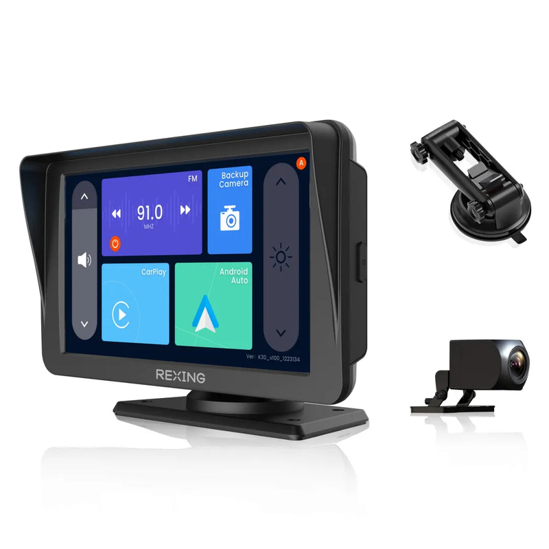 Load image into Gallery viewer, REXING W1 Multimedia Receiver W/ Backup Camera

