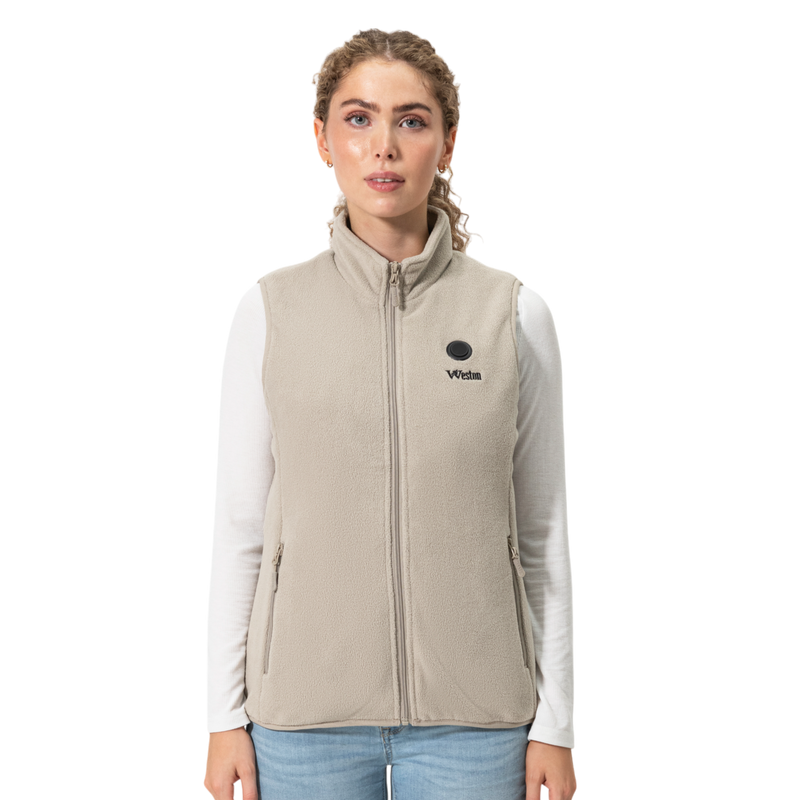 Load image into Gallery viewer, Women's Heated Fleece Vest
