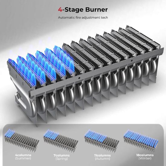 Load image into Gallery viewer, Camplux Whole Home Outdoor Tankless Hot Water Heater 6.86 GPM for 3-4 Persons Whole House | White
