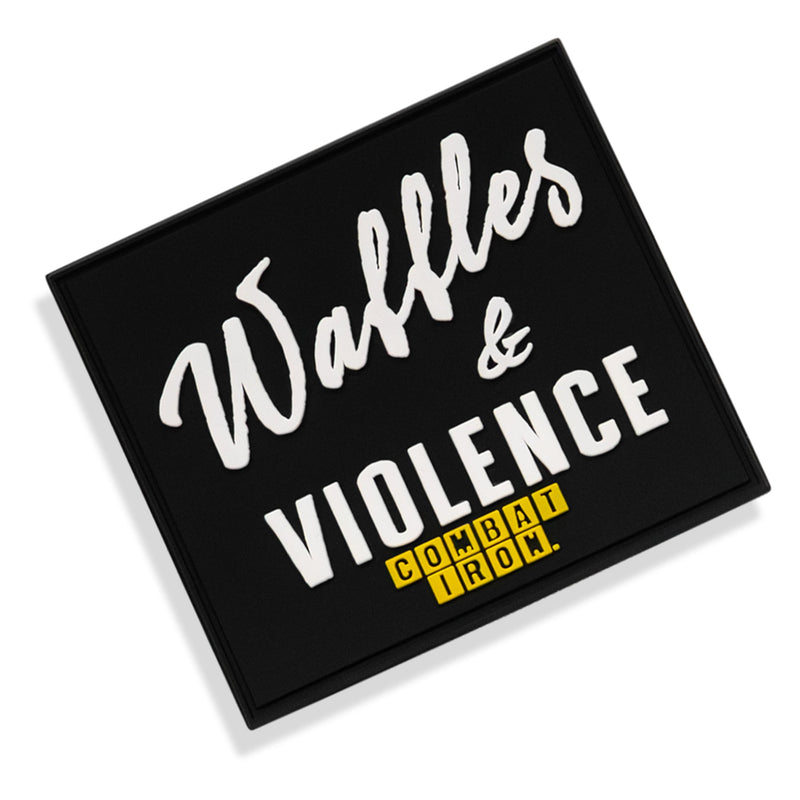 Load image into Gallery viewer, Waffles &amp; Violence PVC Patch

