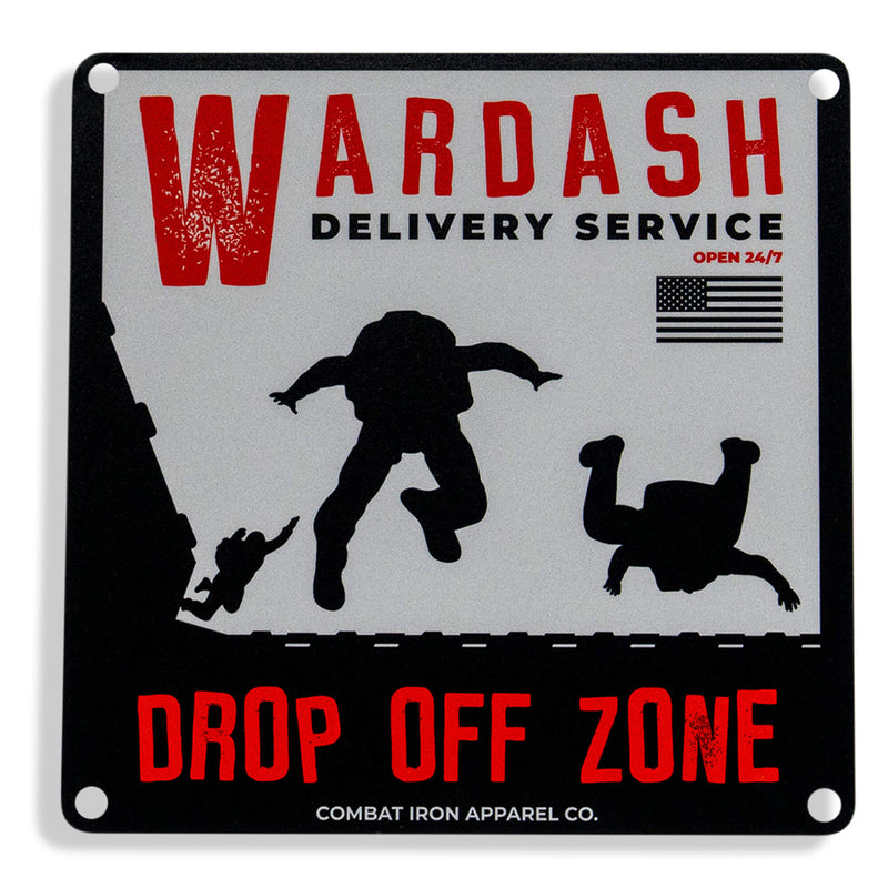 Load image into Gallery viewer, Wardash Delivery Wall Mounting Metal Sign
