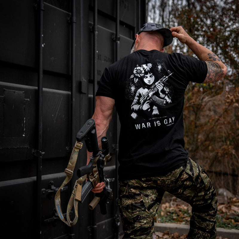 Load image into Gallery viewer, War Is Gay Men's T-Shirt
