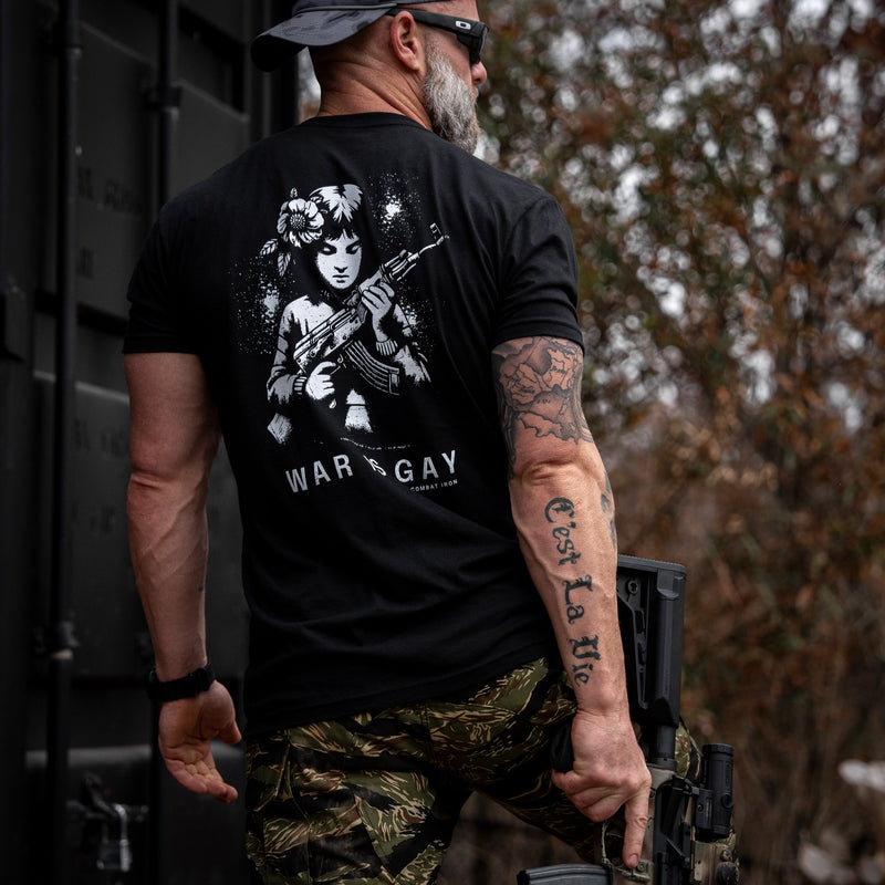 Load image into Gallery viewer, War Is Gay Men's T-Shirt
