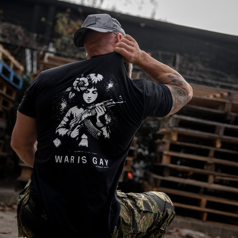 Load image into Gallery viewer, War Is Gay Men's T-Shirt
