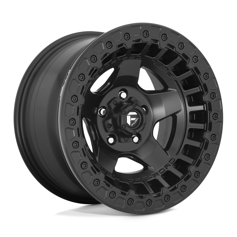Fuel 1 Pc D118 Warp Beadlock Matte Black