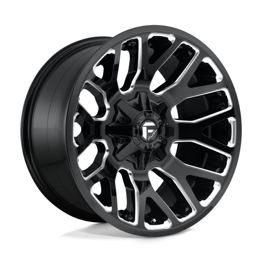 Fuel 1 Pc D623 Warrior Gloss Black Milled