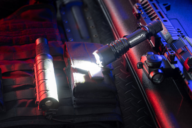 Load image into Gallery viewer, Warrior GEN4-FL- (Wide beam)-4200 Lumen Tactical Flashlight
