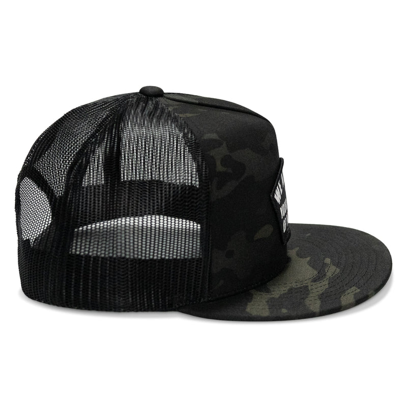 Load image into Gallery viewer, We Are Not Your Kind Of People Patch Flatbill Snapback Hat
