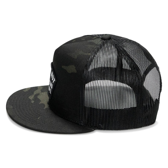 We Are Not Your Kind Of People Patch Flatbill Snapback Hat