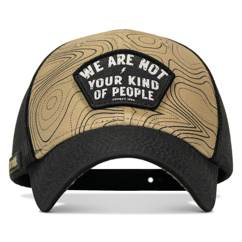 Load image into Gallery viewer, We Are Not Your Kind Of People Patch Original Ripstop Snapback Hat
