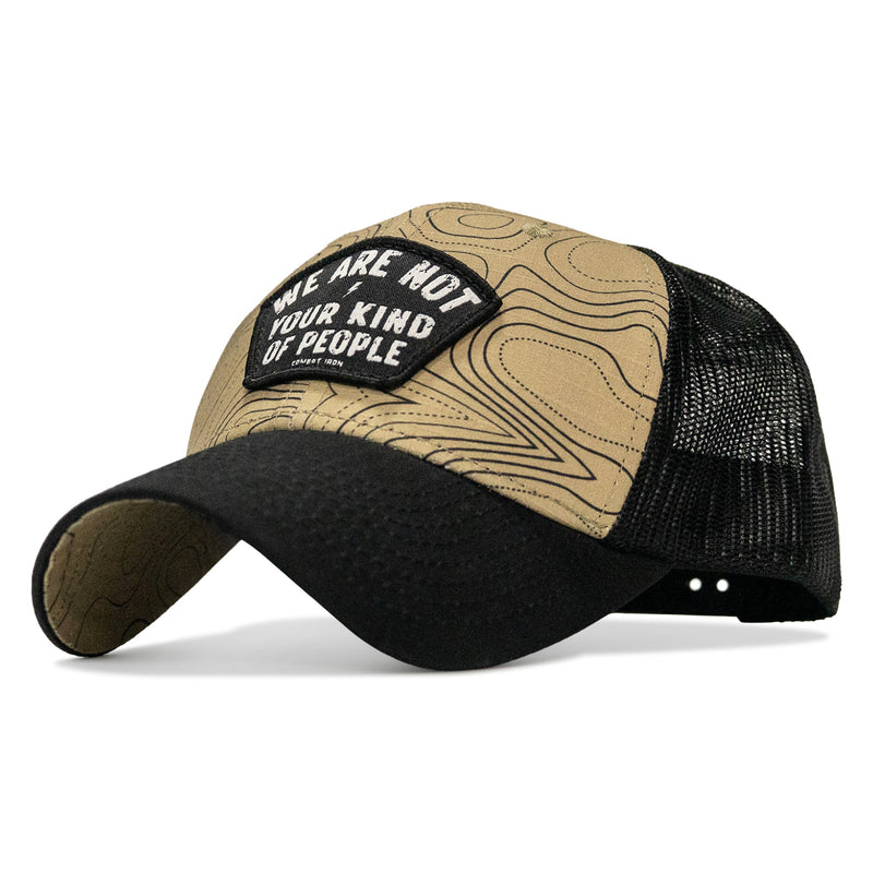 Load image into Gallery viewer, We Are Not Your Kind Of People Patch Original Ripstop Snapback Hat
