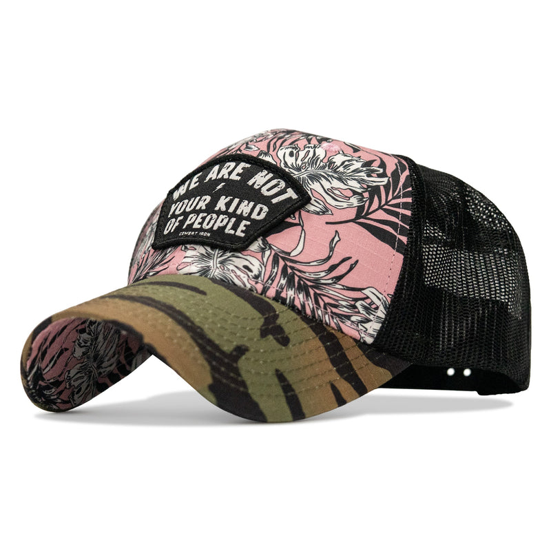 Load image into Gallery viewer, We Are Not Your Kind Of People Patch Original Ripstop Snapback Hat

