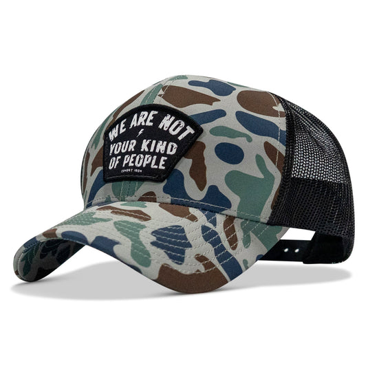 We Are Not Your Kind Of People Patch Snapback Hat
