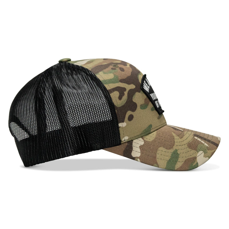 Load image into Gallery viewer, We Are Not Your Kind Of People Patch Snapback Hat
