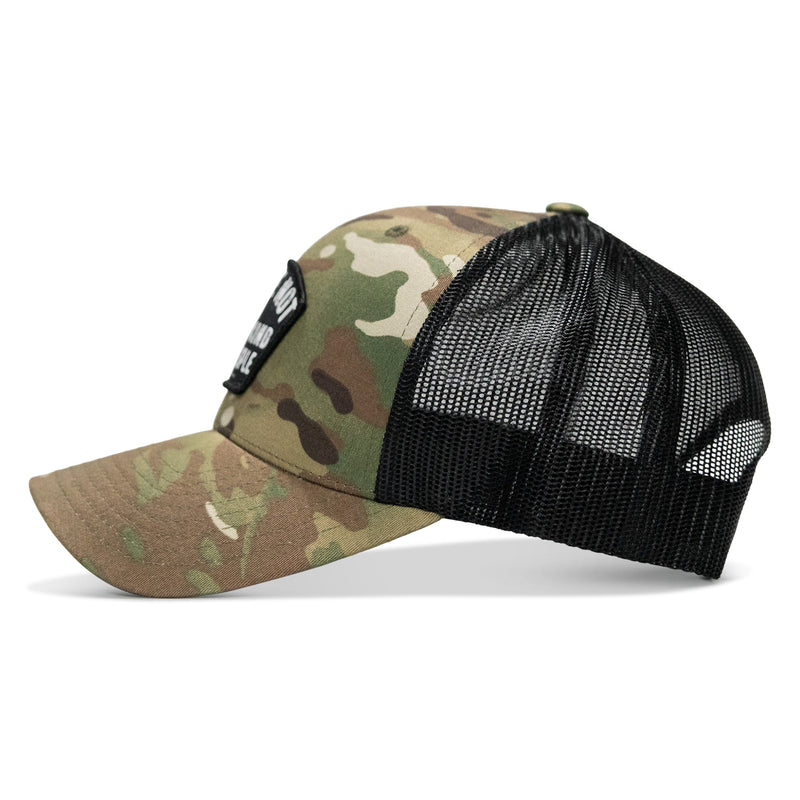 Load image into Gallery viewer, We Are Not Your Kind Of People Patch Snapback Hat
