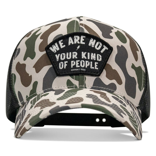 We Are Not Your Kind Of People Patch 5 Pannel Snapback