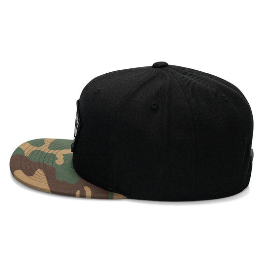 We Are Not Your Kind Of People Patch Flatbill Snapback Hat