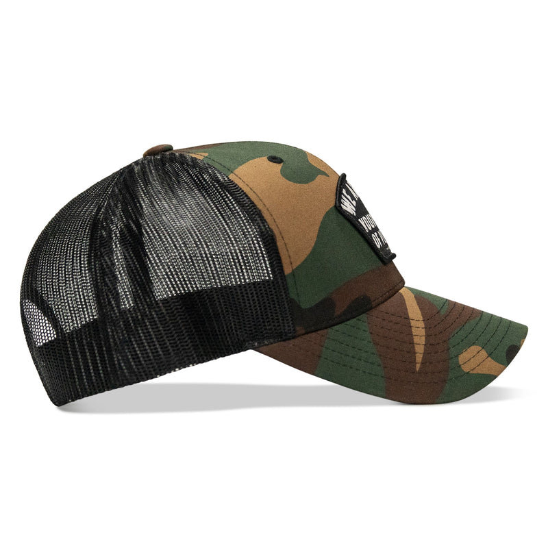 Load image into Gallery viewer, We Are Not Your Kind Of People Patch Snapback Hat
