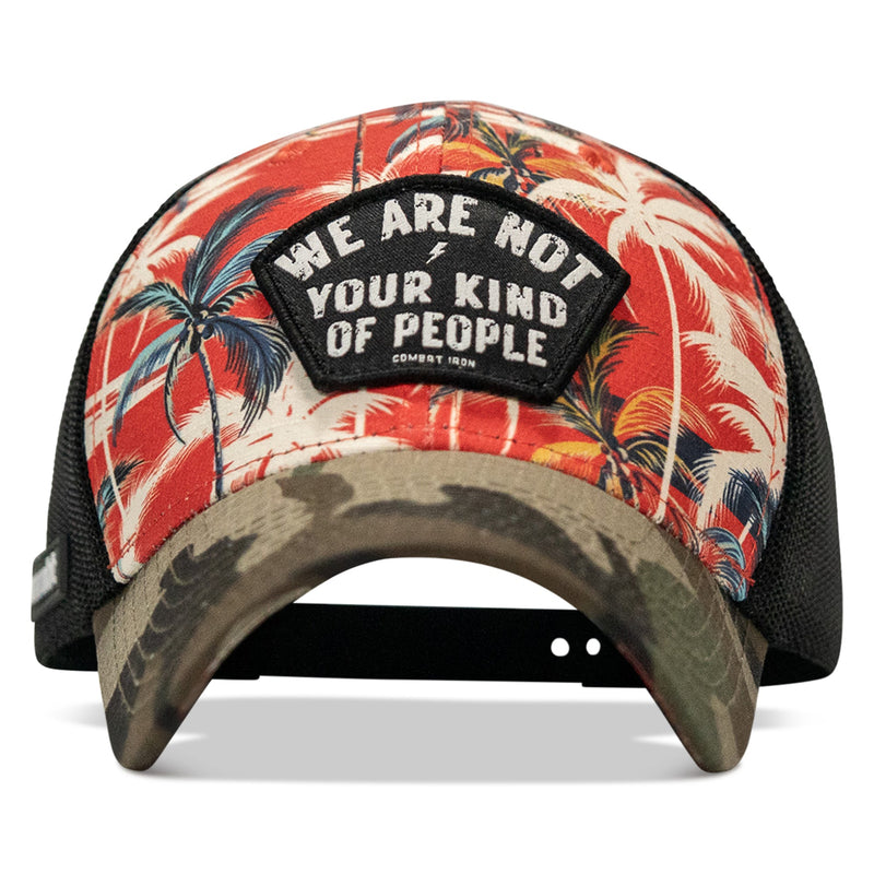 Load image into Gallery viewer, We Are Not Your Kind Of People Patch Original Ripstop Snapback Hat
