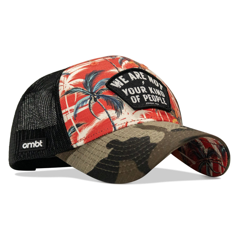 Load image into Gallery viewer, We Are Not Your Kind Of People Patch Original Ripstop Snapback Hat
