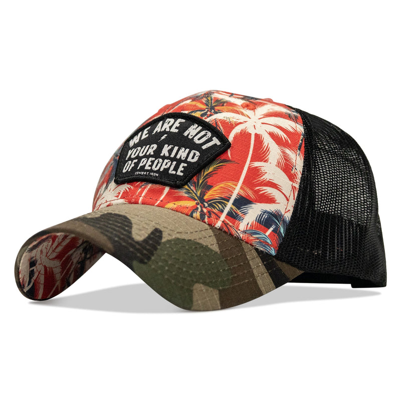 Load image into Gallery viewer, We Are Not Your Kind Of People Patch Original Ripstop Snapback Hat
