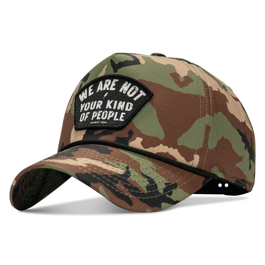 We Are Not Your Kind Of People Patch Weekender Snapback