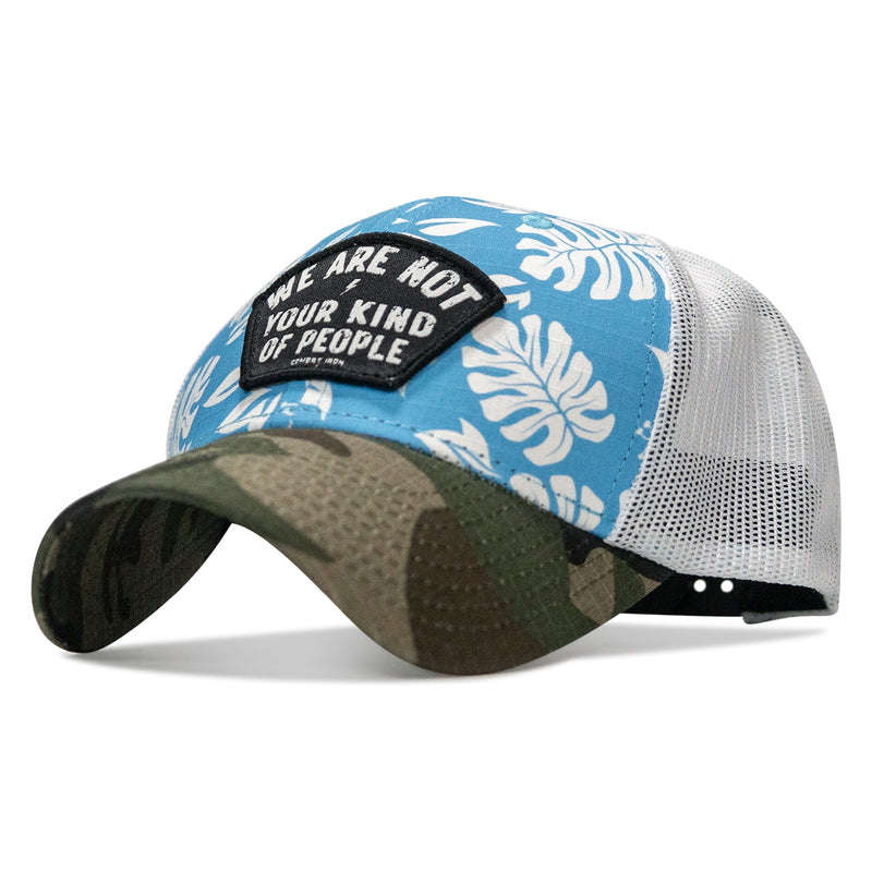 Load image into Gallery viewer, We Are Not Your Kind Of People Patch Original Ripstop Snapback Hat
