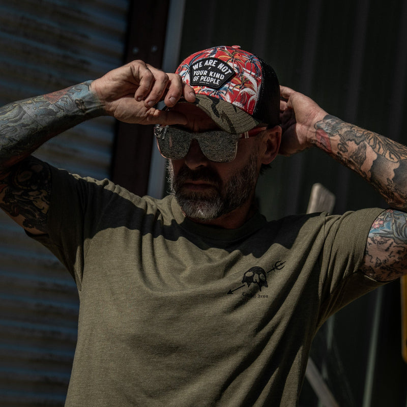 Load image into Gallery viewer, We Are Not Your Kind Of People Patch Original Ripstop Snapback Hat
