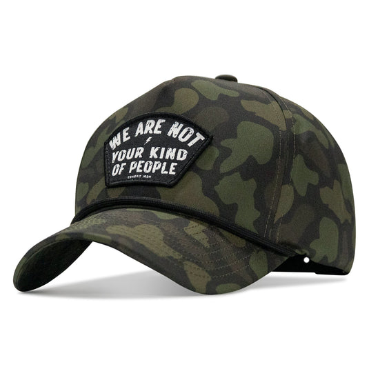 We Are Not Your Kind Of People Patch 5 Pannel Snapback