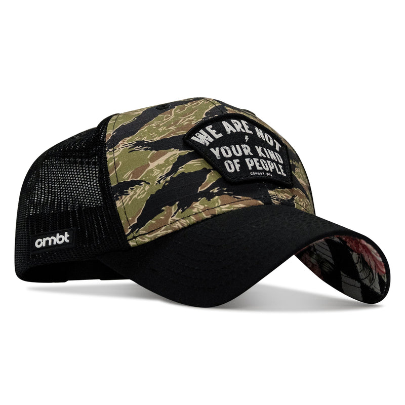Load image into Gallery viewer, We Are Not Your Kind Of People Patch Original Ripstop Snapback Hat
