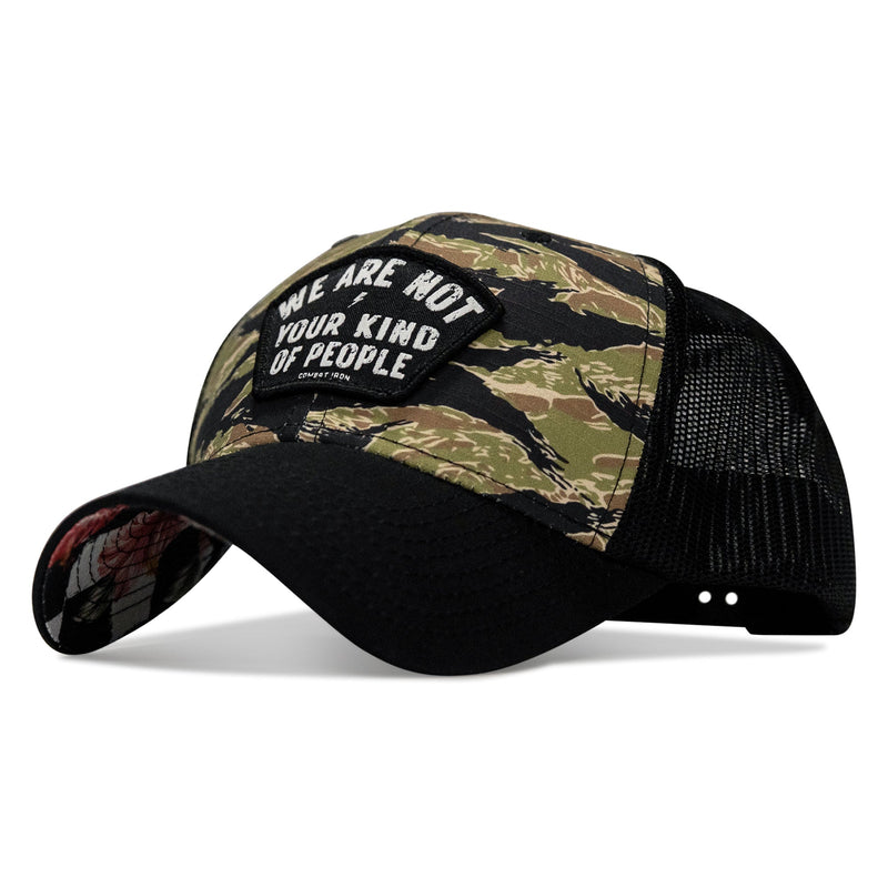 Load image into Gallery viewer, We Are Not Your Kind Of People Patch Original Ripstop Snapback Hat
