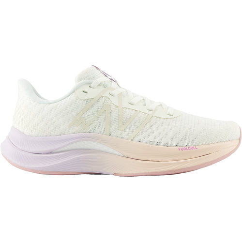 Women's New Balance FuelCell Propel v4, Sea Salt/Purple Fade, 11 B Medium - Skoutley Outdoors LLC