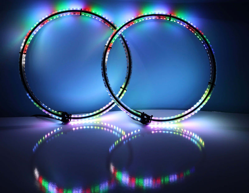 Load image into Gallery viewer, Apollo RGB Wheel Lights Kit - Set of 4 (Harness Included)
