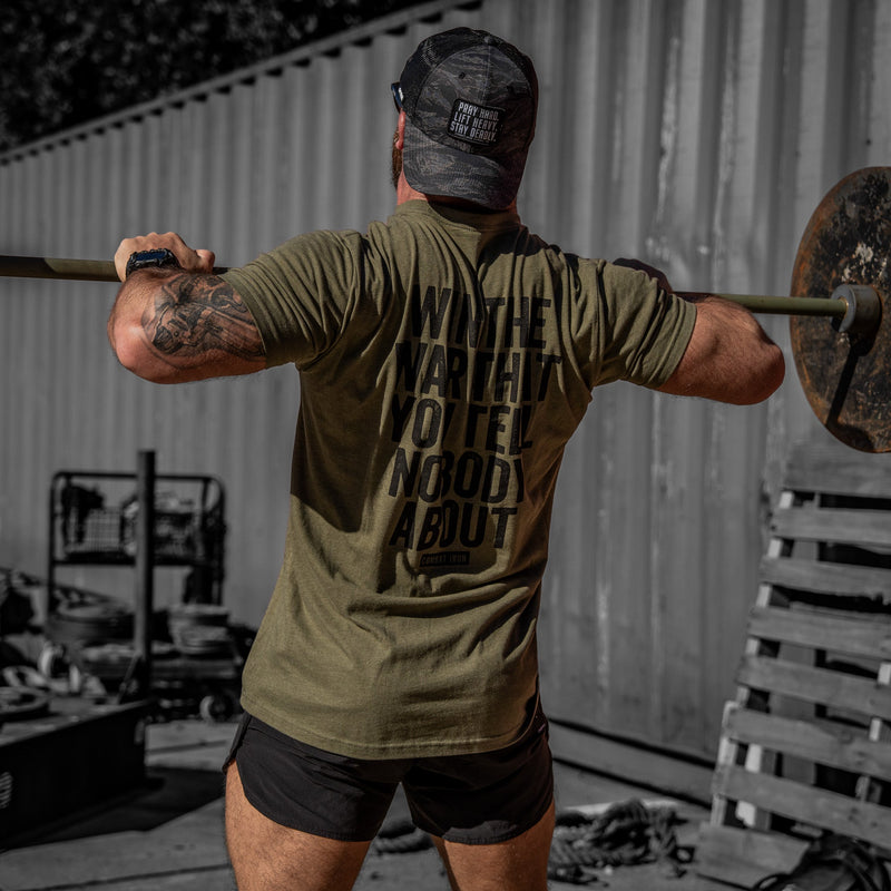 Load image into Gallery viewer, Win The War You Tell Nobody About Men's T-Shirt
