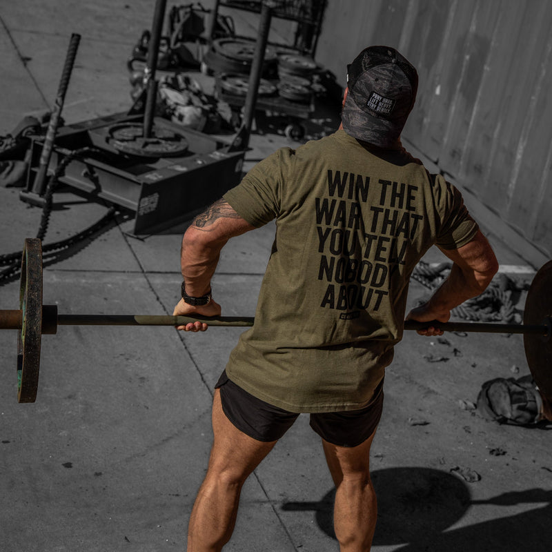 Load image into Gallery viewer, Win The War You Tell Nobody About Men's T-Shirt
