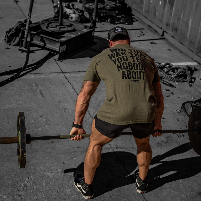 Load image into Gallery viewer, Win The War You Tell Nobody About Men's T-Shirt
