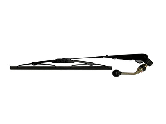 Black Vented Glass Windshield for 2019 RZR with Wiper