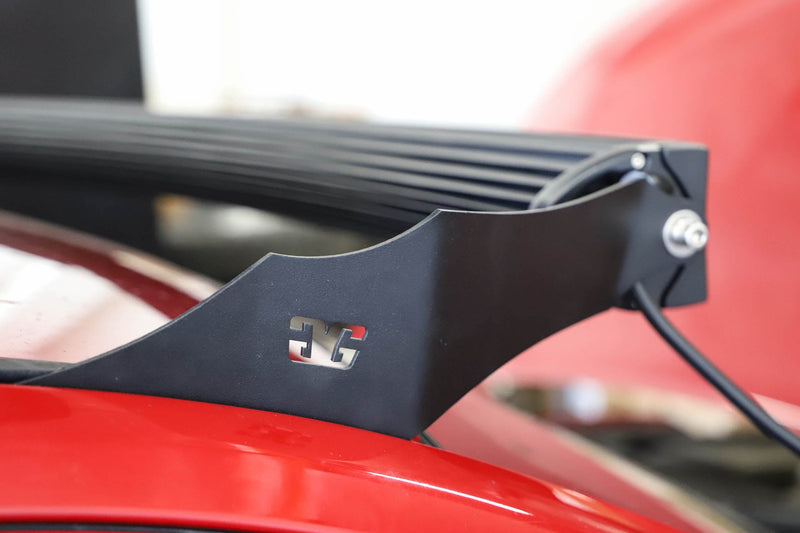 Load image into Gallery viewer, Jeep WK2 50&quot; Curved LED Bar Roof Mounts for Grand Cherokee Years 2011 to current Made In USA
