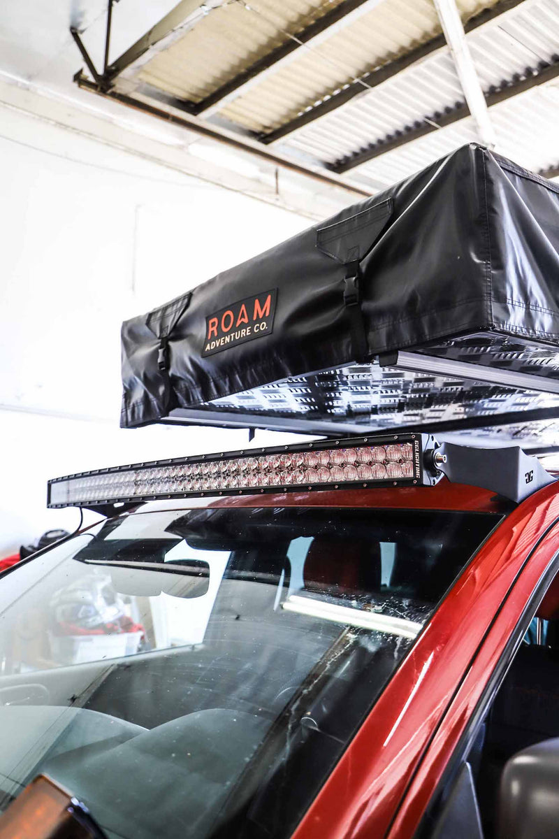 Load image into Gallery viewer, Jeep WK2 50&quot; Curved LED Bar Roof Mounts for Grand Cherokee Years 2011 to current Made In USA
