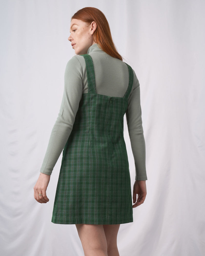 Load image into Gallery viewer, Organic Corduroy Pinafore Dress

