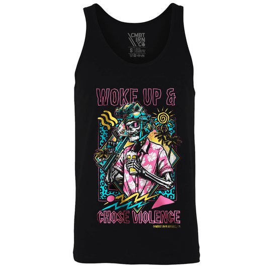Woke Up & Chose Violence Men's Tank