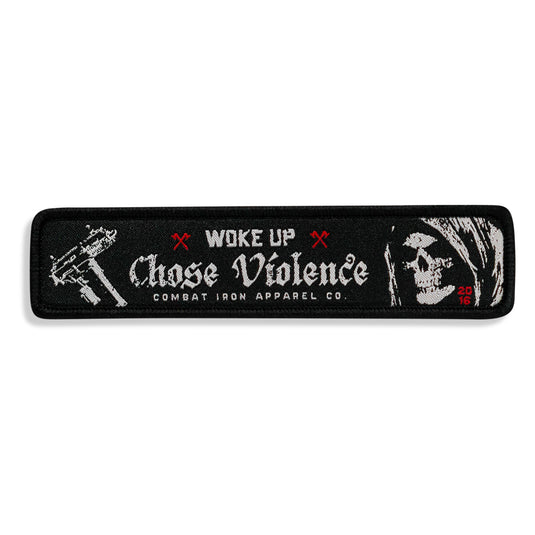 Woke Up, Chose Violence Velcro Patch