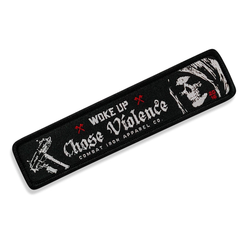 Load image into Gallery viewer, Woke Up, Chose Violence Velcro Patch
