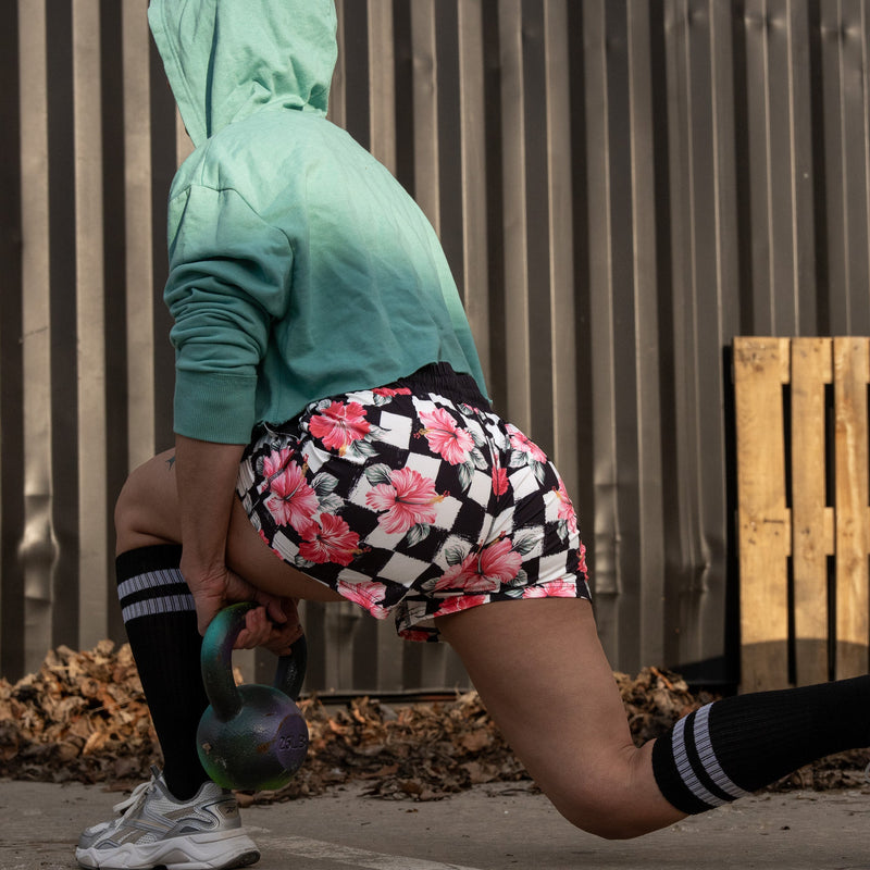 Load image into Gallery viewer, Women’s Studio Flex Training &amp; Recovery Shorts | 4"
