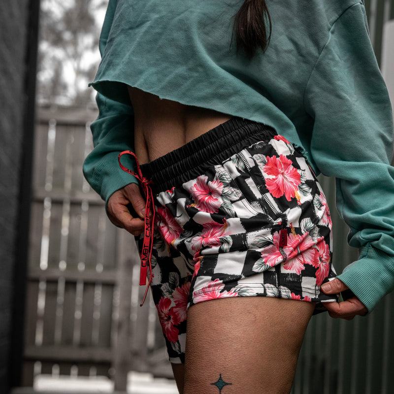 Load image into Gallery viewer, Women’s Studio Flex Training &amp; Recovery Shorts | 4"
